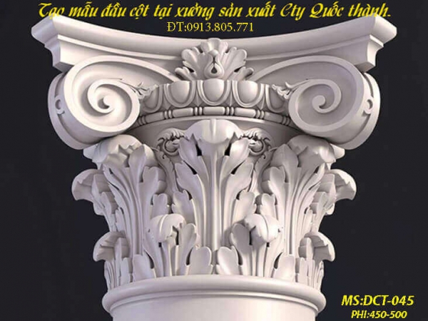 ĐẤU CỘT TRÒN TRANG TRÍ NỘI THẤT
